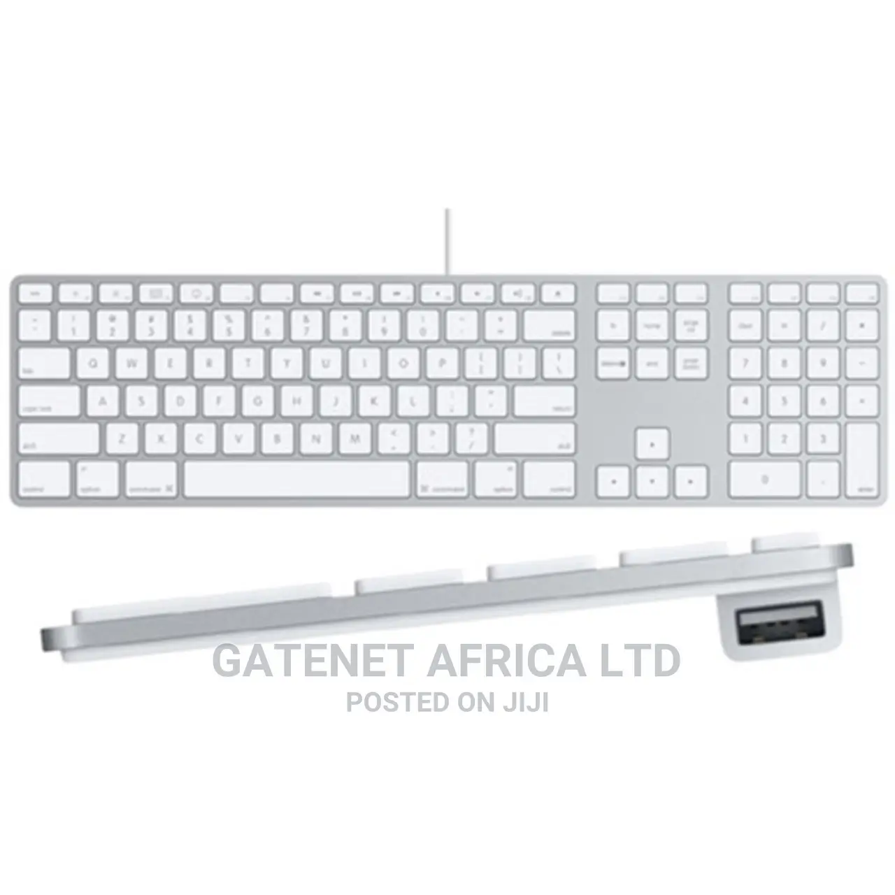 Apple Aluminum USB Wired Keyboard