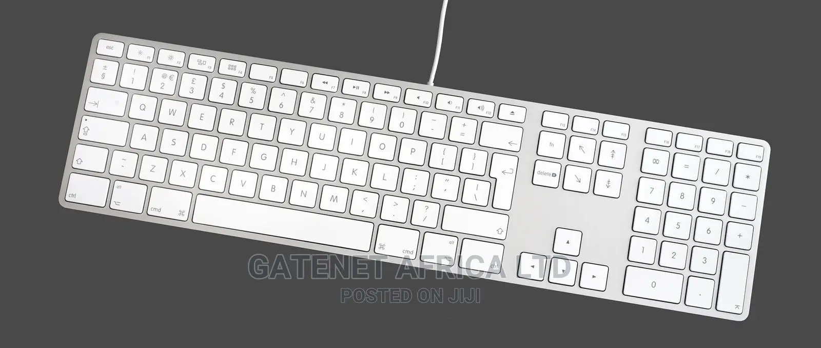 Apple Aluminum USB Wired Keyboard
