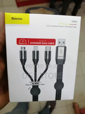 Baseus Cable Car Co-Sharing 3in1 Data Cable