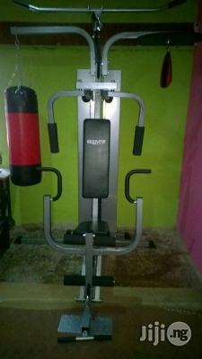 Station Gym With Punching Bag