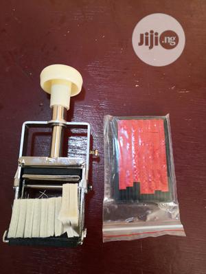 Hand Stamping Coding.