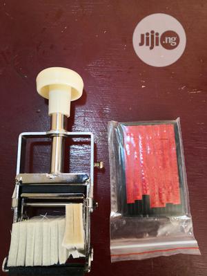 Hand Stamping Coding.