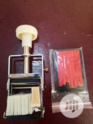 Hand Stamping Coding.