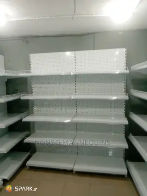 Single Sided Height 7feets 3feets Length Display Shelves
