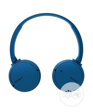 Sony Mdr-Zx220bt Wireless Bluetooth Nfc Headphones - Blue