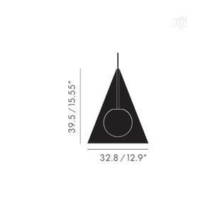 C7 Black Pendant Light