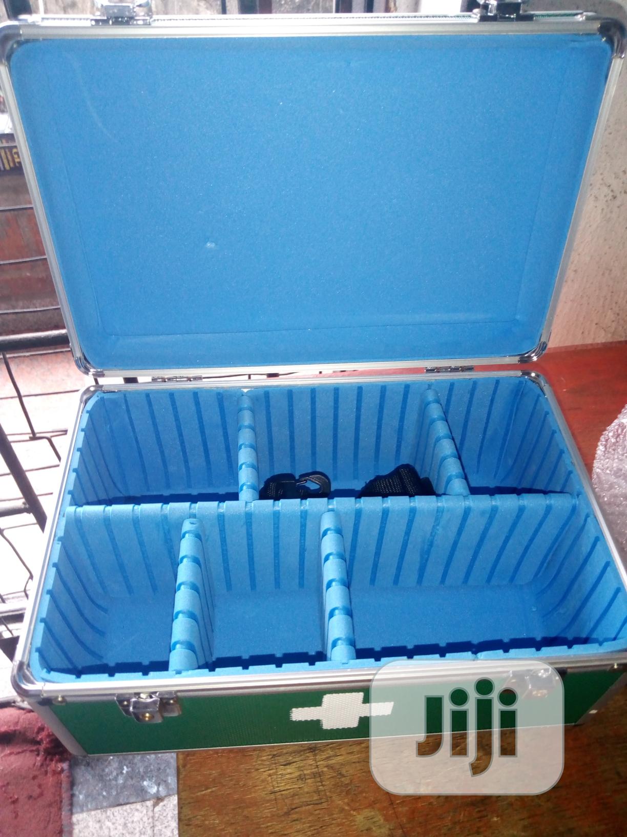 Empty First Aid Box.