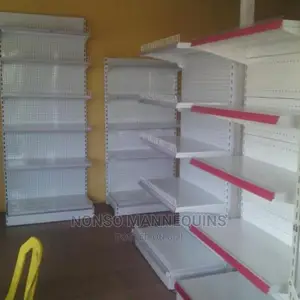 High Quality Supermarket Perforated Display Shelving