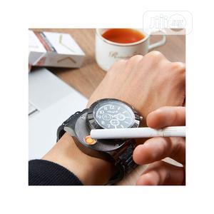 Wristwatch Quartz Watch Lighter Usb Electronic Cigarette