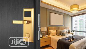 Gold Color Hotel Door Lock System