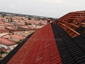 Wine And Black Roman Roofing Sheet