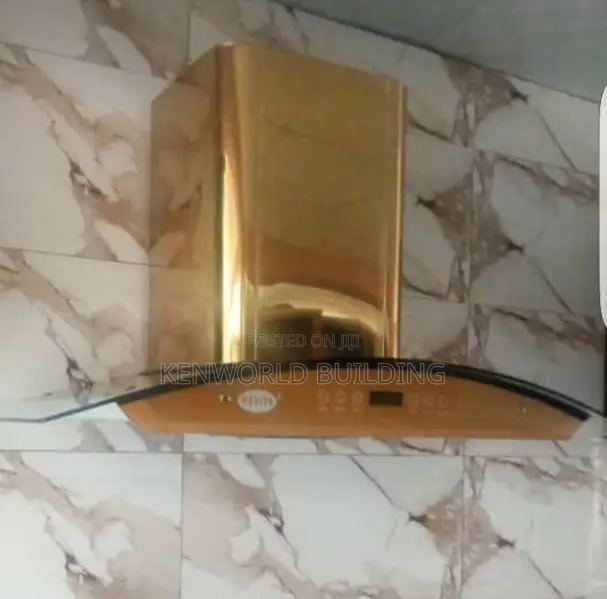 Gold Kitchen Hood