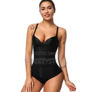 High Compression Zipper Latex Waist Trainer Belt