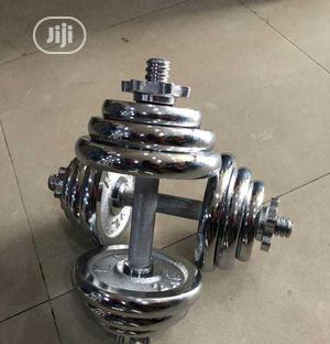20kg Adjustable Dumbbell Chromed