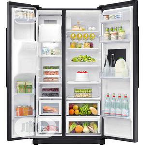 LG Refrigrator Side By Side Door With Ice Block Maker