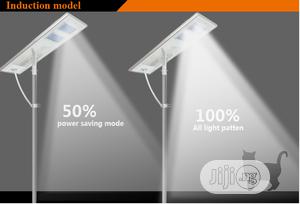 Stand Alone 100w Integrated Solar Project Light With Battery Back Up