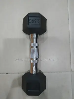 Pair of 2.5kg Hex Dumbbell