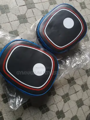 Boxing Pad Pair Black Blue