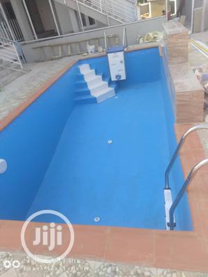Swimming Pool With A Massaging Effect For Hydro Therapy
