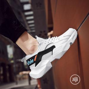 Black and White Unique Sneakers