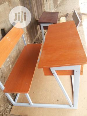 School Table +Locker