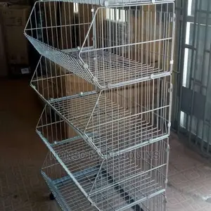 Supermarket Multi Purpose Basket Display Stand