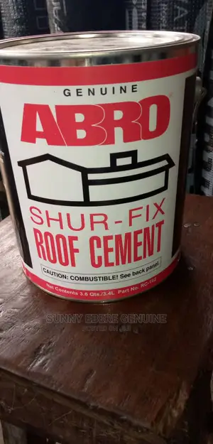 Original Abro Roof Cement, Roofing Cement