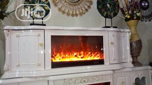TV Stand With Fire