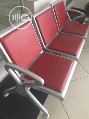 Leather Padded Airport Chair