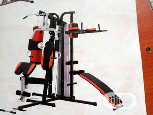 New Affordable Station Gym With Punching Bag