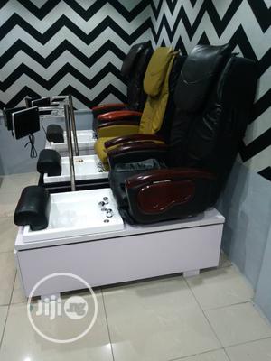 Pedicure Spa Chair Black