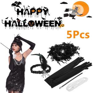 Gatsby Style Accessories 5pcs Charleston Flapper Girl Dress