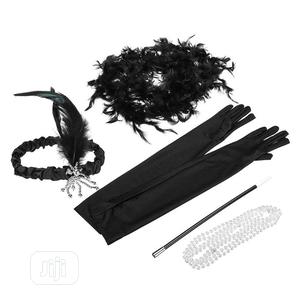 Flapper Gloves Necklace Gatsby Style Charleston Accessories