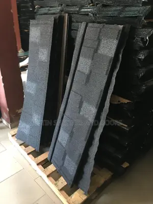 Sunrise Black And White Shingle Stone Coated Roofing Sheet