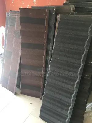 Pure Black Original Classic Stone Coated Roofing Sheet