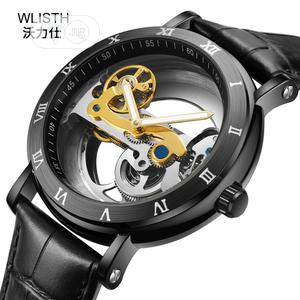 Luxury Geniune Luminous Belt Creative Leather Men's Watch