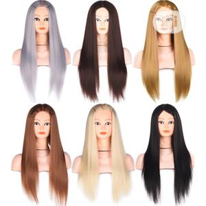 Head Braided Hair Mannequin Practice Head Wig