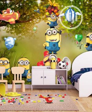 The Minion Kiddies 8D Design Wall Murals
