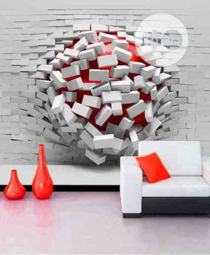 8d Broken Walls Design Wall Murals