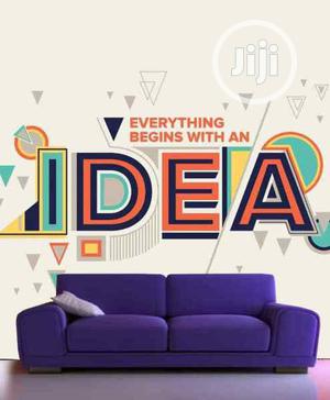 "Idea" Concept Photo Mural Wall Paper
