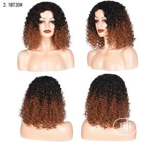 Black Light Brown Curly Sliky Wave Human Hair