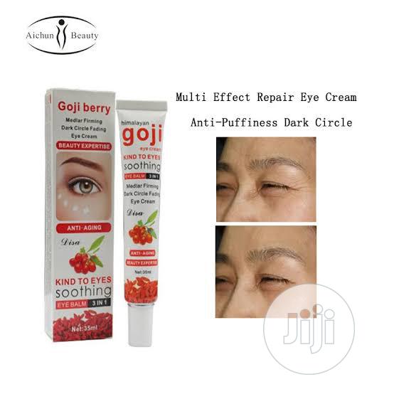 eye cream then moisturize