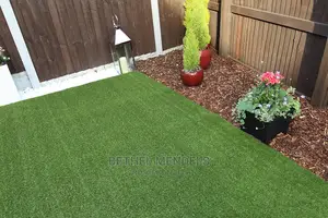 Artificial Grass With Steel Cut Edging For Your Garden Flooring