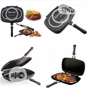 36cm Double Grilled Non Stick Fry Pan