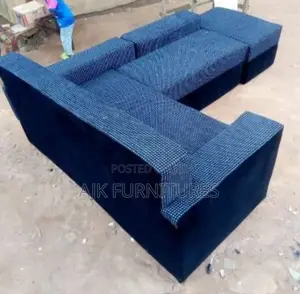 Executive Sectional Sofa With Ottoman