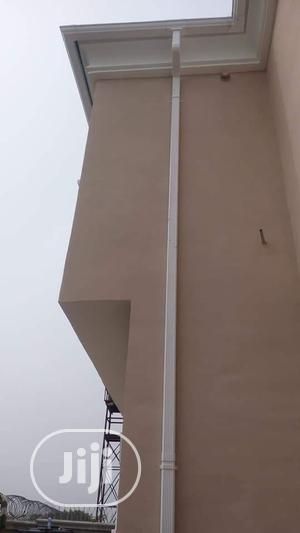 White Profile PVC Water Collector System
