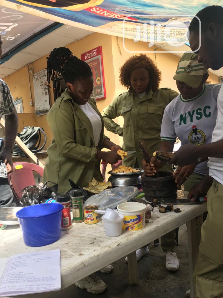 Training on Small Chops and Cocktail