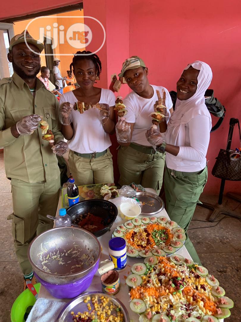 Training on Small Chops and Cocktail