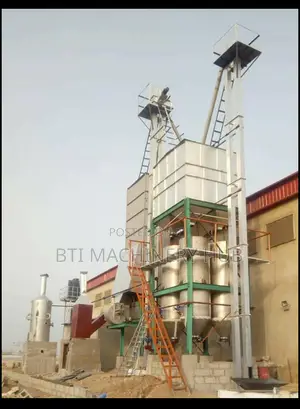 Rice Paddy Column Dryer and Silo Parboiler