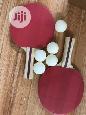 Pack of Table Tennis Bats Balls
